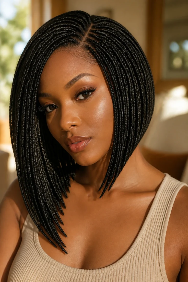 25 Crochet Bobs for Long Hair and Round Faces