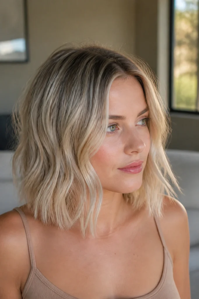 22 Blonde Hairstyles for Cool Skin Tones with Beachy Waves