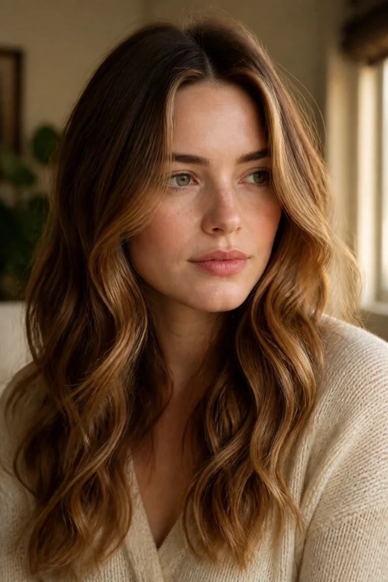25 Chestnut Caramel Hair Color Ideas for Fair Skin
