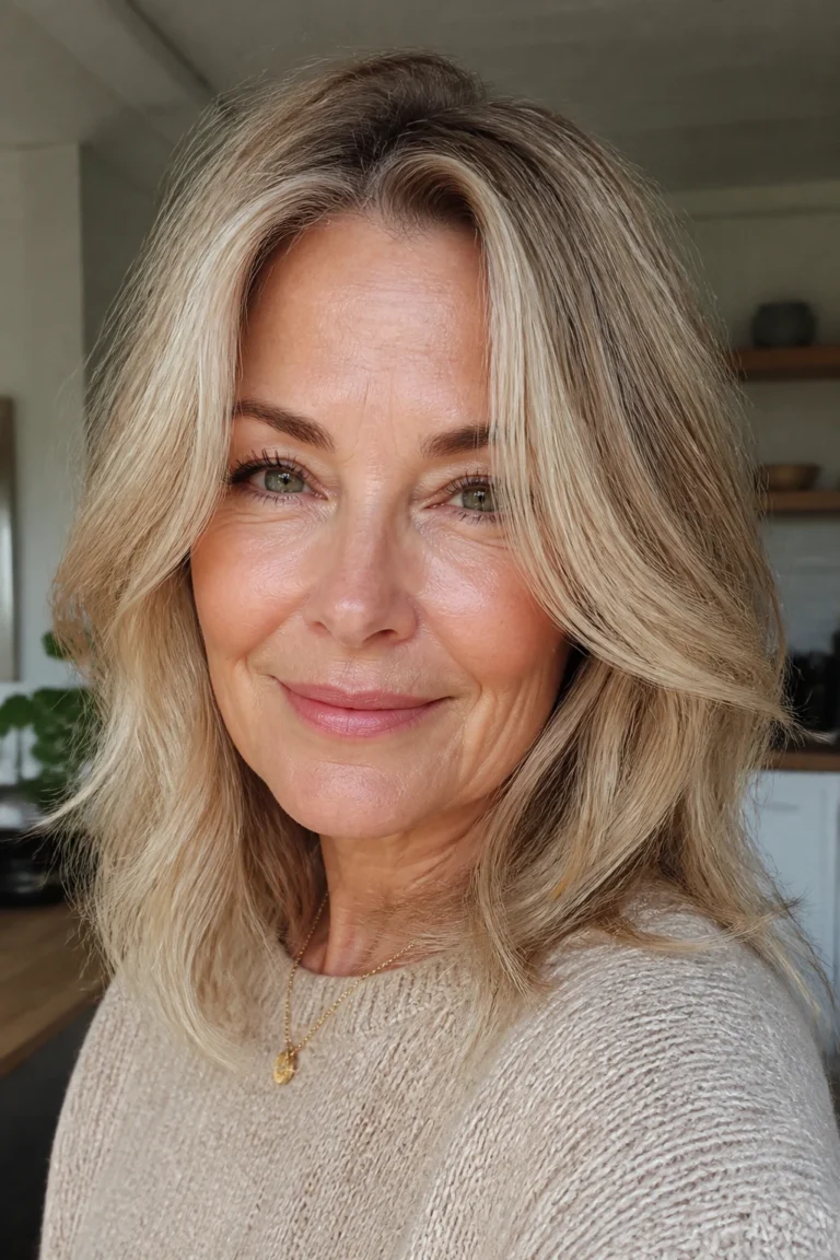 28 Blonde Hair Color Ideas for Women Over 50