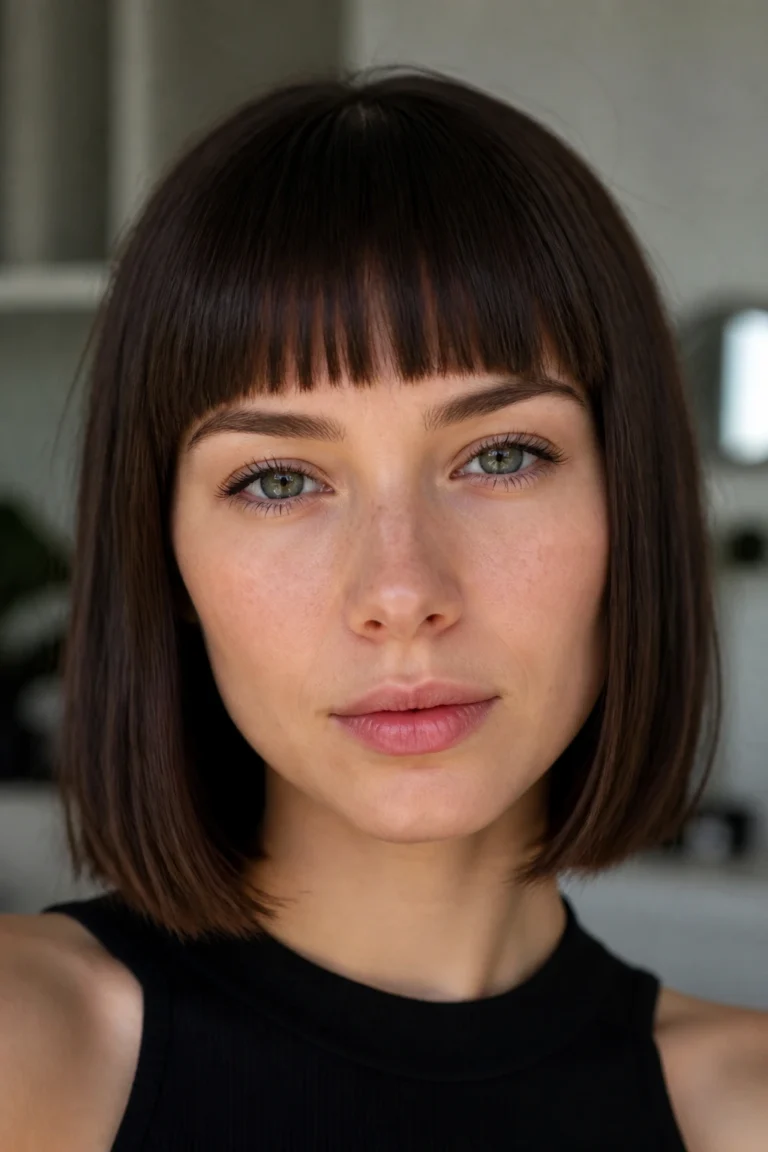 25 Short Low Maintenance Bangs for Fine Hair