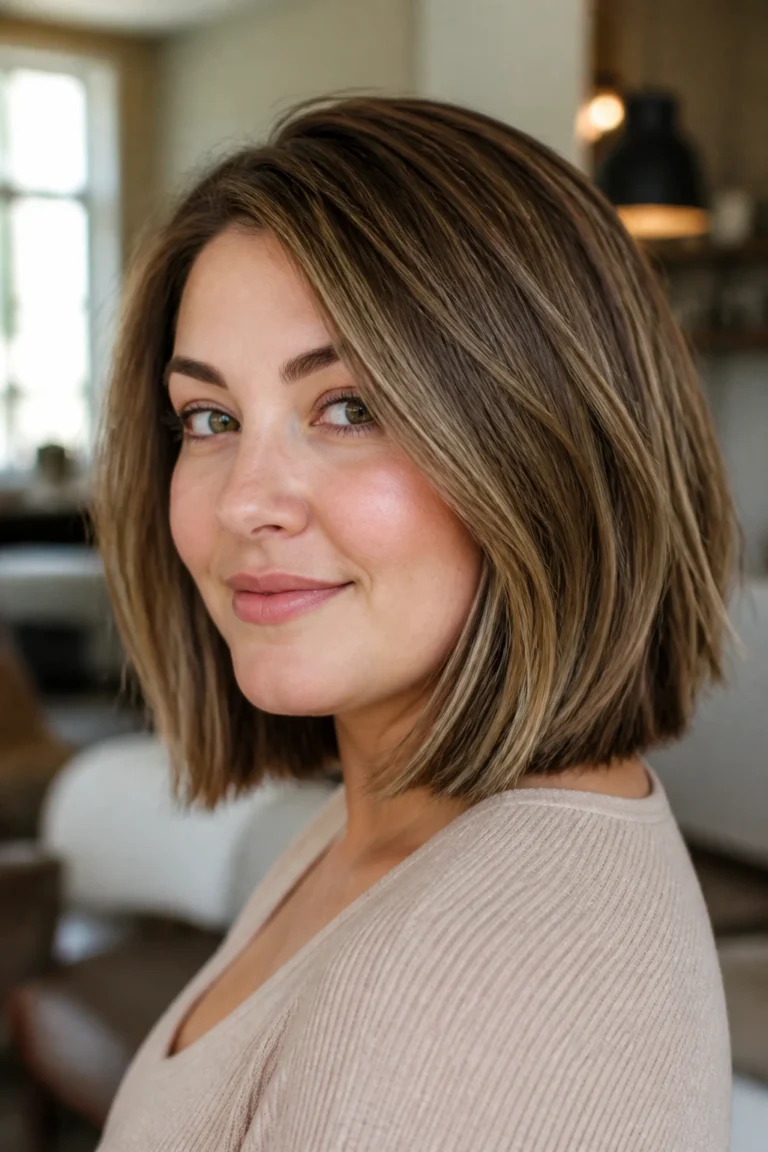 25 Updated Bobs for Round Faces and Fine Hair