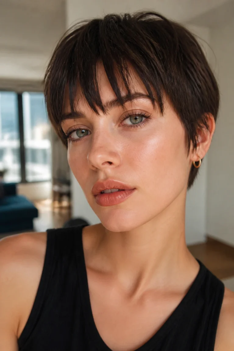 25 Choppy Bangs for Short Hair and Square Faces
