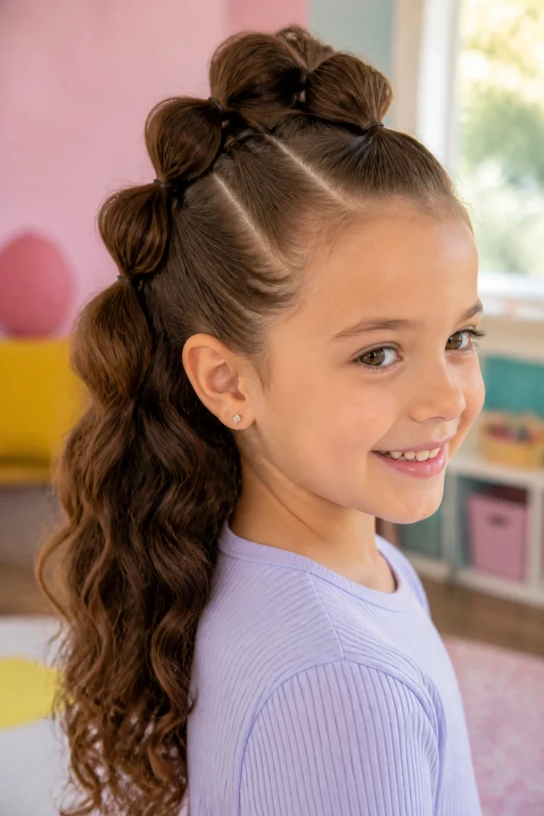 30 Mohawk Braids for Little Girls with Wavy Hair