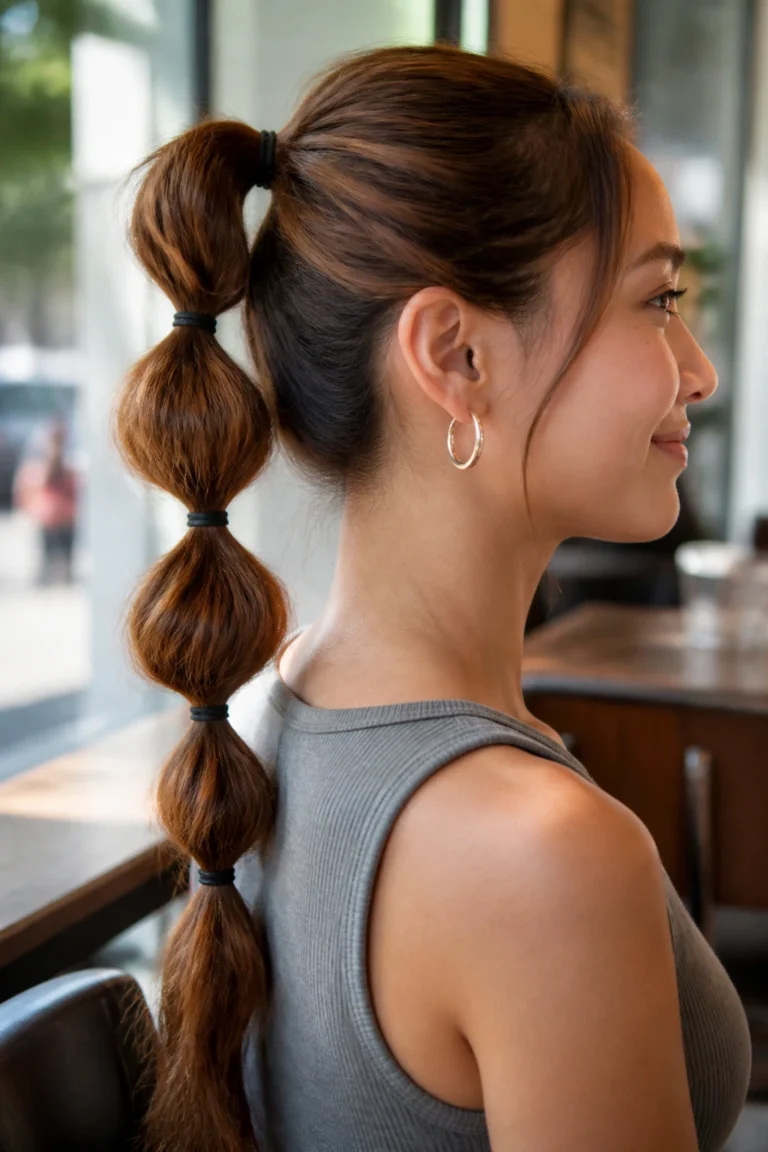 Bubble Ponytail