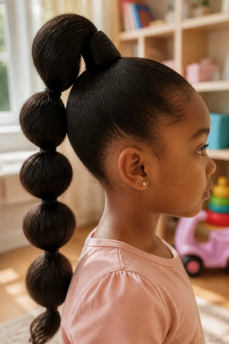 25 Long Weaves for Little Girls with Thick Hair