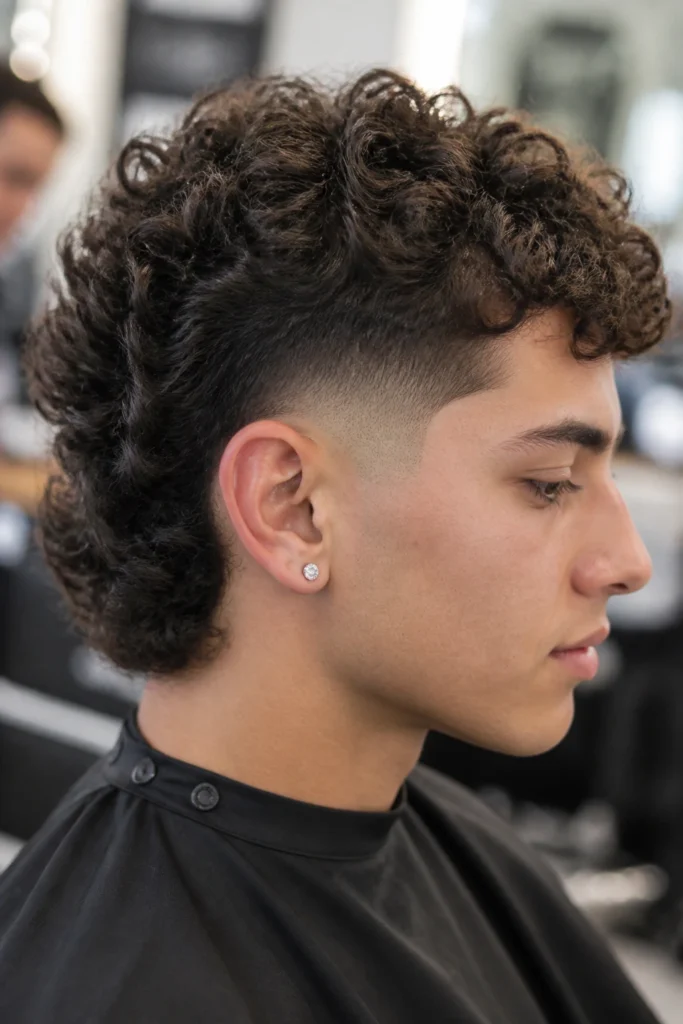 18 Fade Mullets for Short Hair and Oval Faces