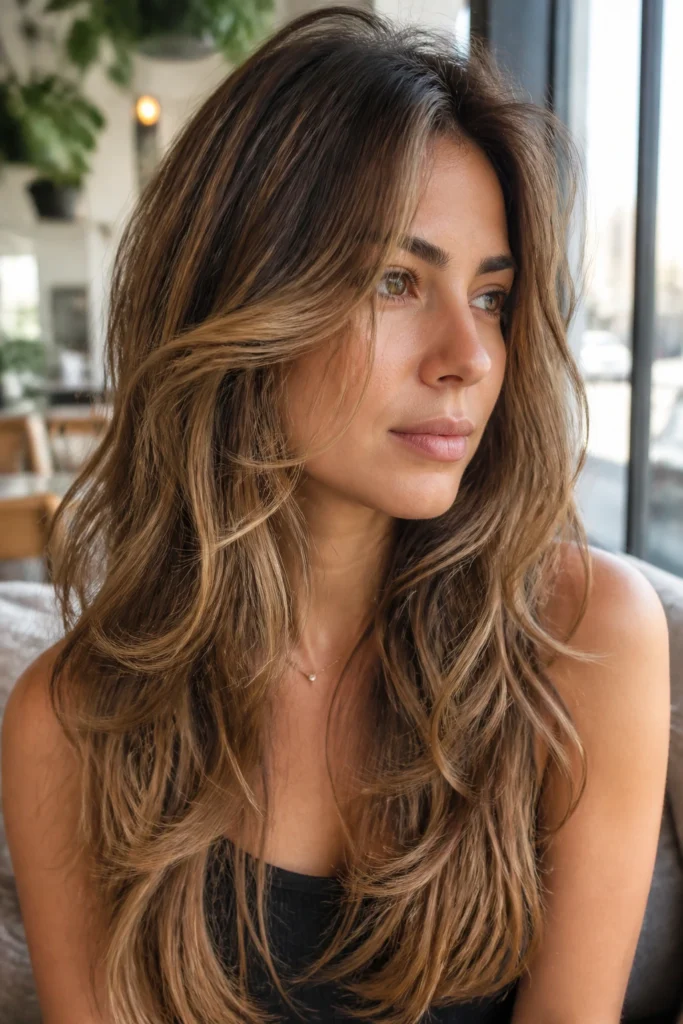 25 Layered Wavy Hairstyles for Long Hair with Beachy Waves