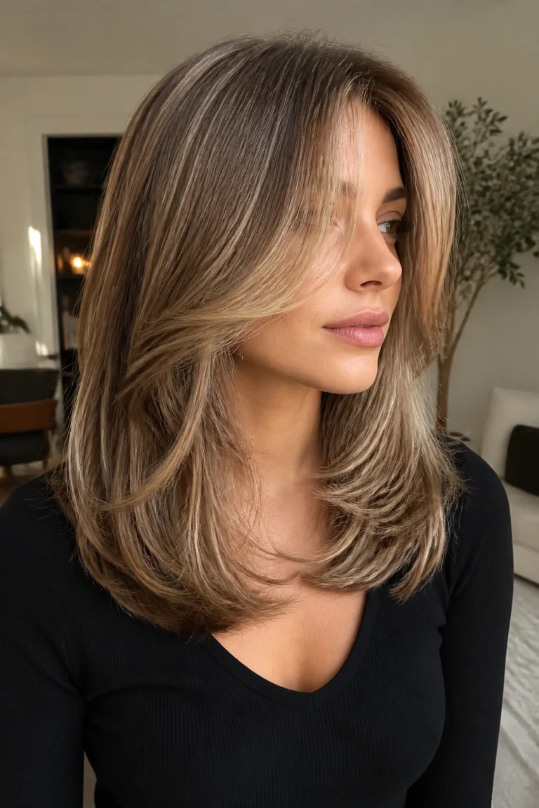 25 Long Layered Hairstyles for Shoulder Length Hair