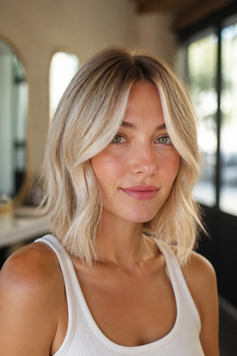 25 Blonde Hairstyles for Warm Skin Tones with Wavy Hair