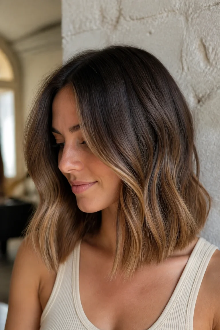 28 Brunette to Blonde Hairstyles for Dark Hair