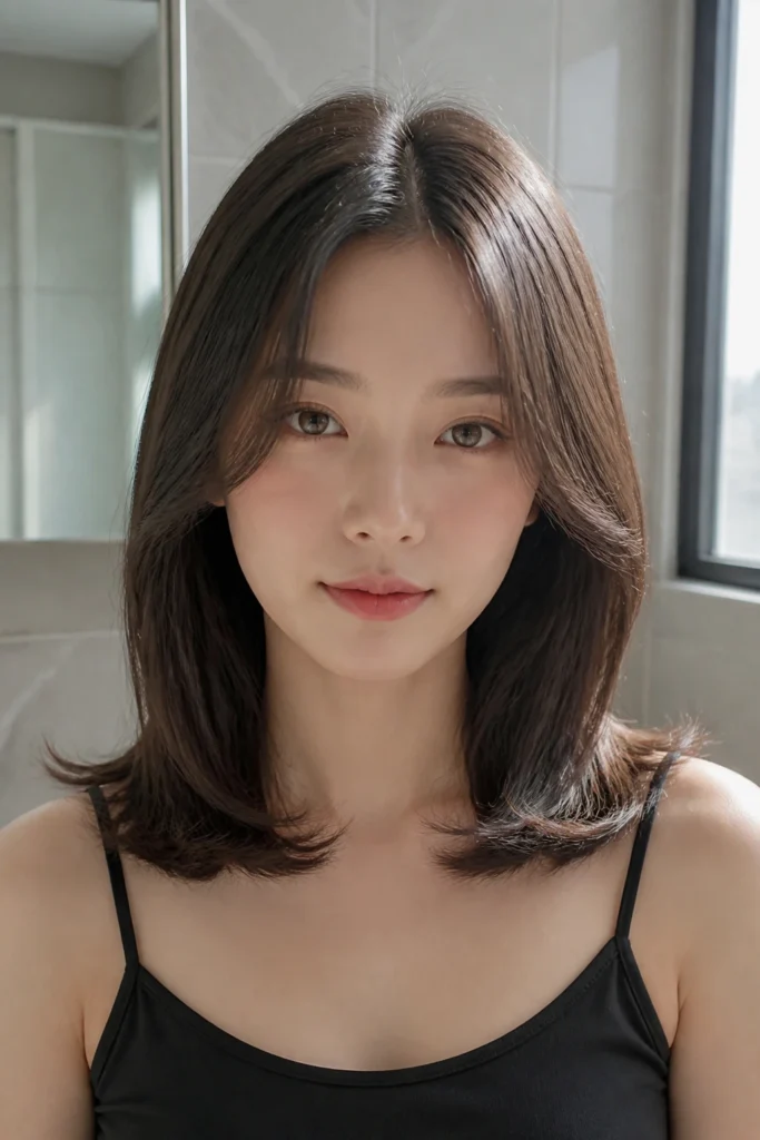 20 Korean Hairstyles for Busy Mornings with Thin Hair