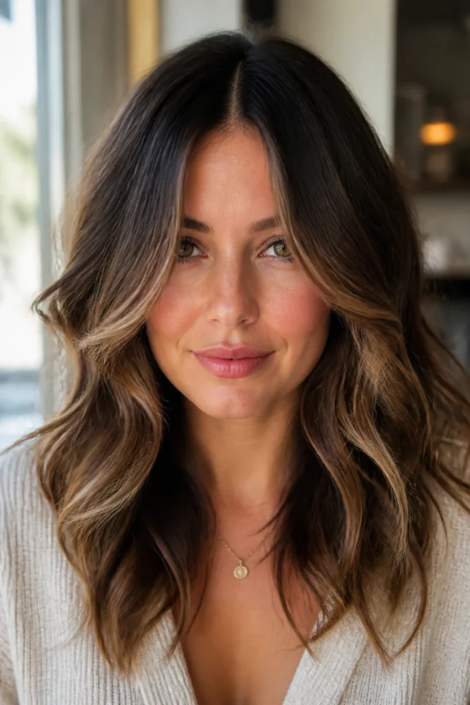 25 Classic Layers for Wavy Hair and Round Faces