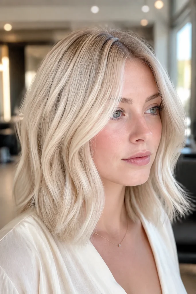 25 Warm Platinum Blonde Hair Color Ideas for Fair Skin