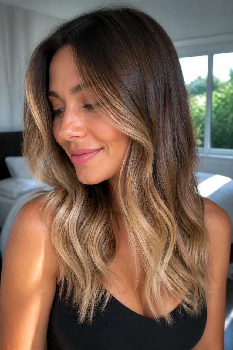 30 Brunette Blonde Highlights for Dark Hair