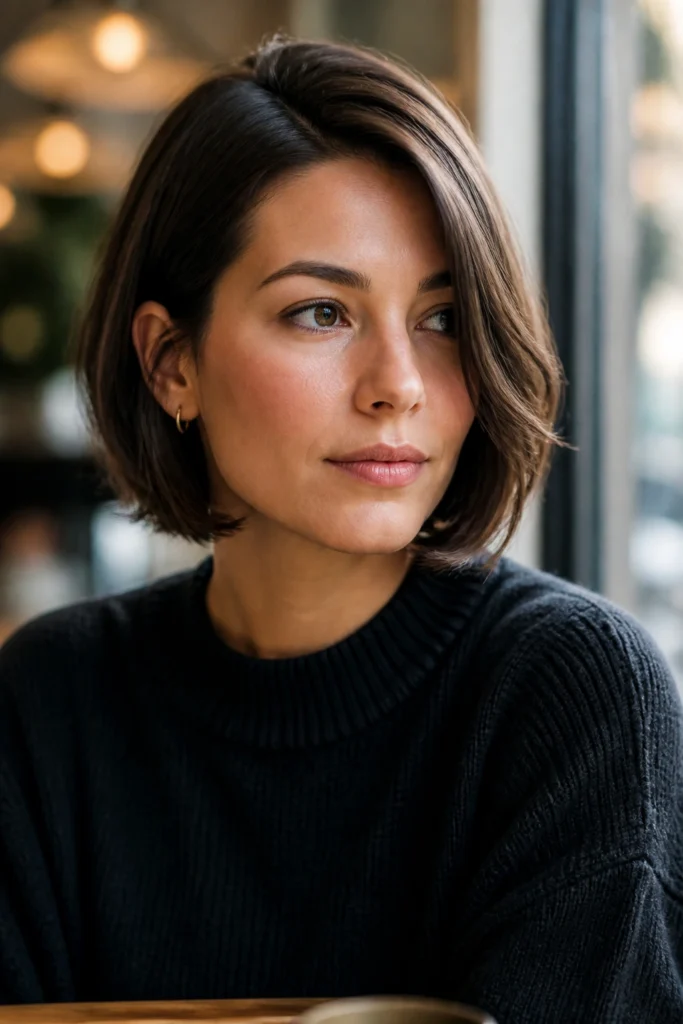 25 Medium Hairstyles for Short Hair with Face-Framing Layers