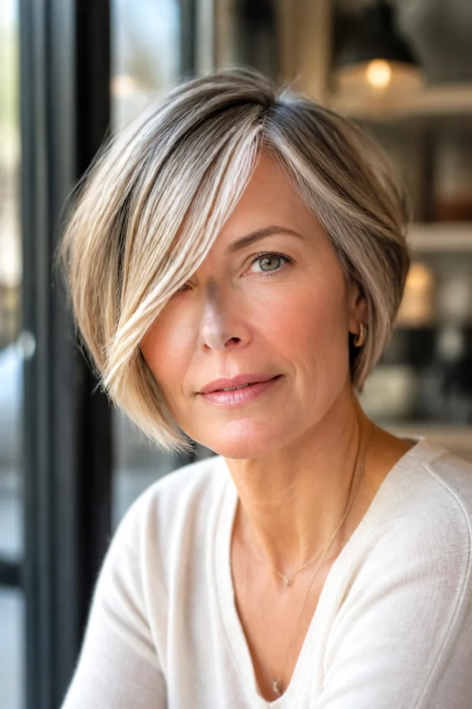 25 Short Face-Framing Layers for Older Women