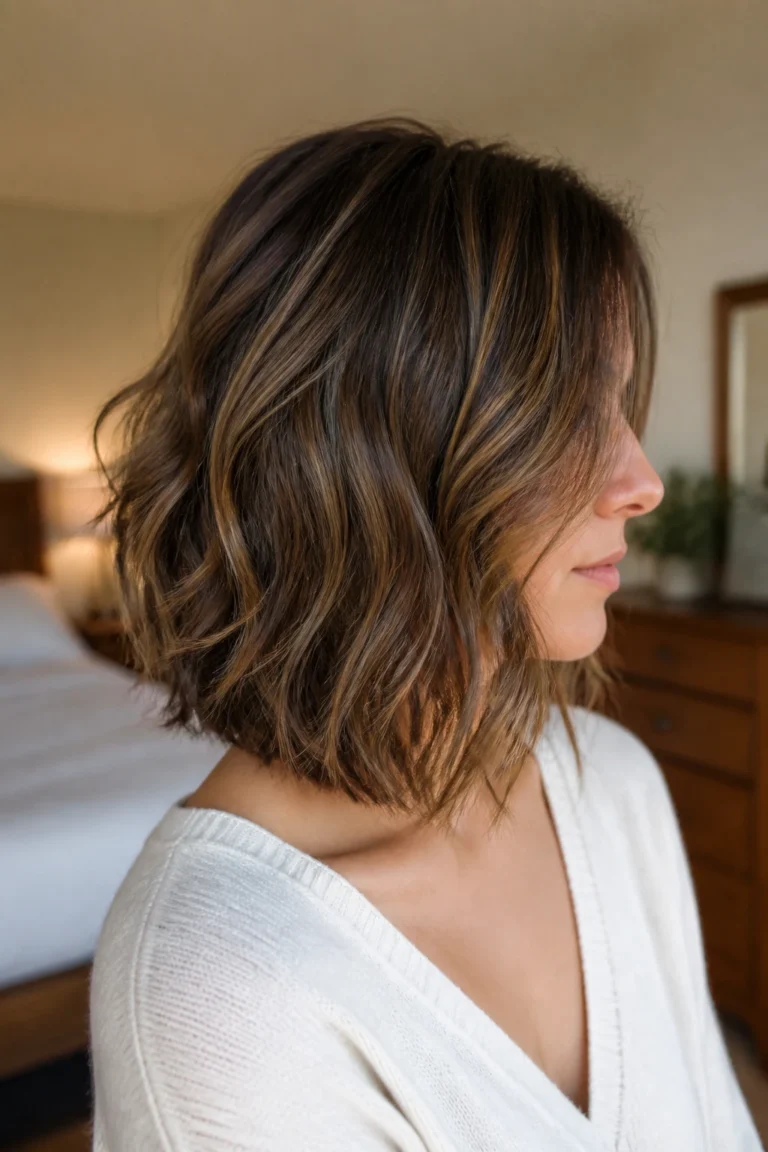 25 Type 2C Wavy Hairstyles for Women with Lowlights