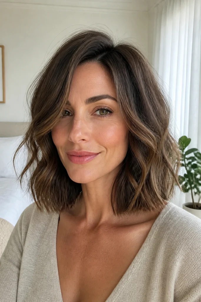 25 Loose Wavy Bobs for Thin Hair and Square Faces