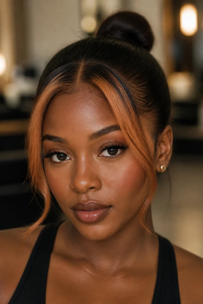 35 Blonde Red Hair Color Ideas for Deep Skin Tones