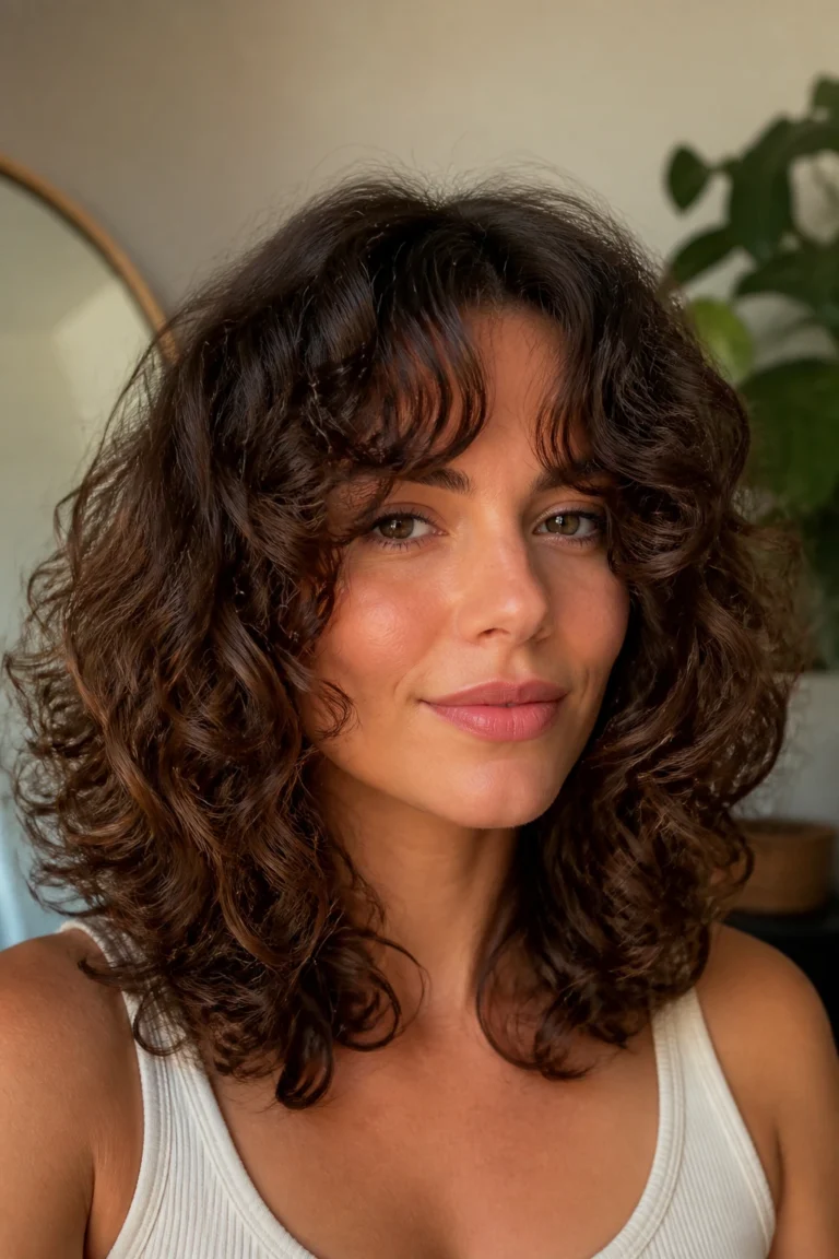 18 Fall Hairstyles for Curly Hair and Oval Faces