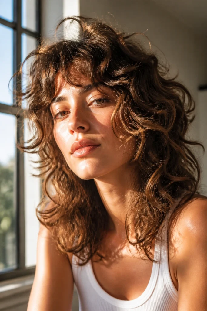 25 Surf Hairstyles for Curly Hair and Square Faces