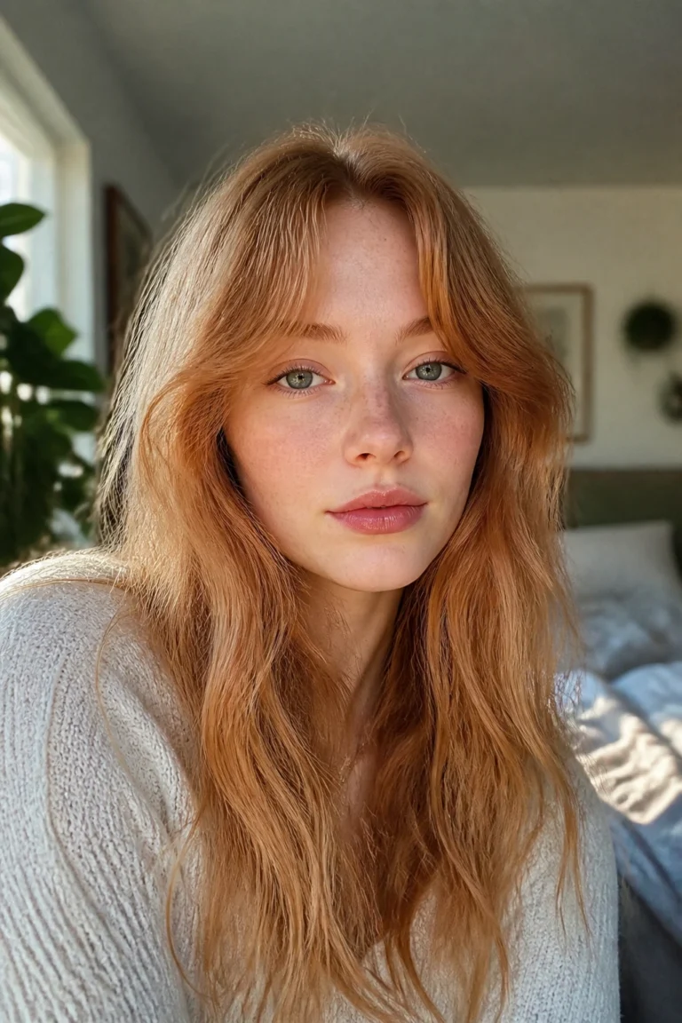 18 Fall Strawberry Blonde Hairstyles for Fair Skin