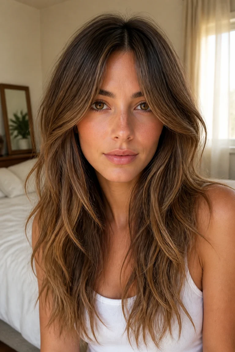 25 Textured Layers for Long Hair and Oval Faces