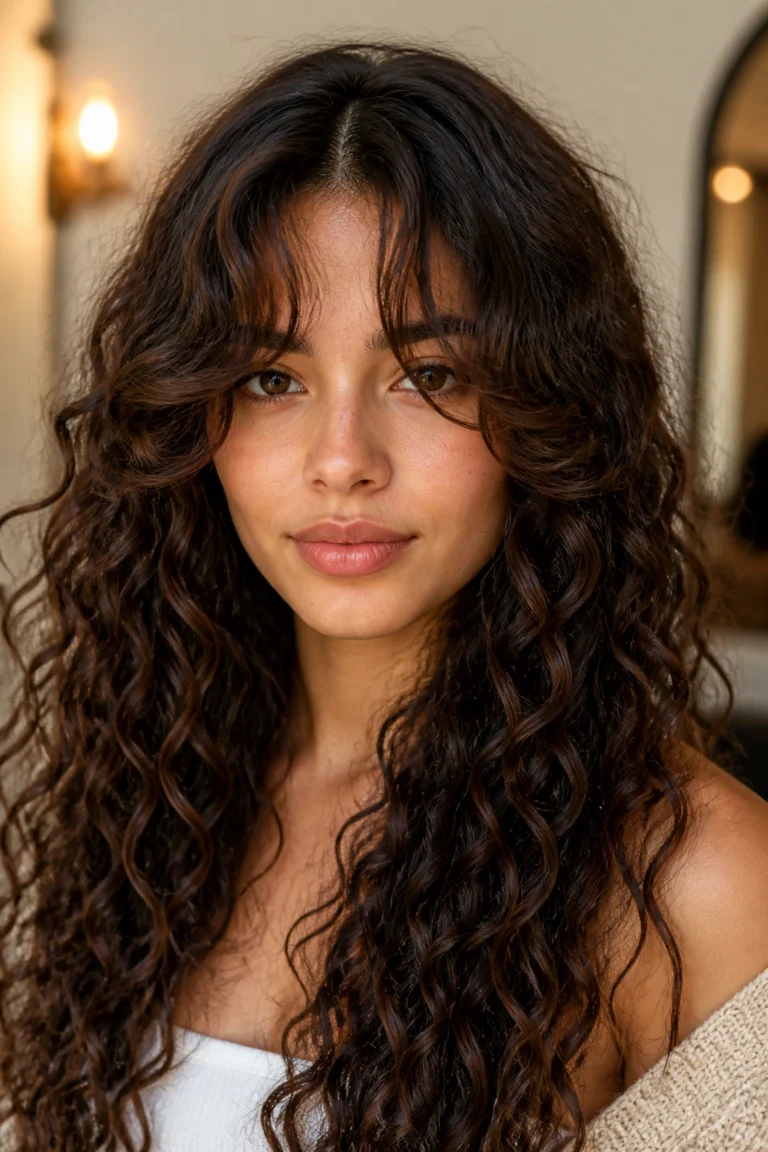 25 Hair Transformations for Long Hair with Curly Hair