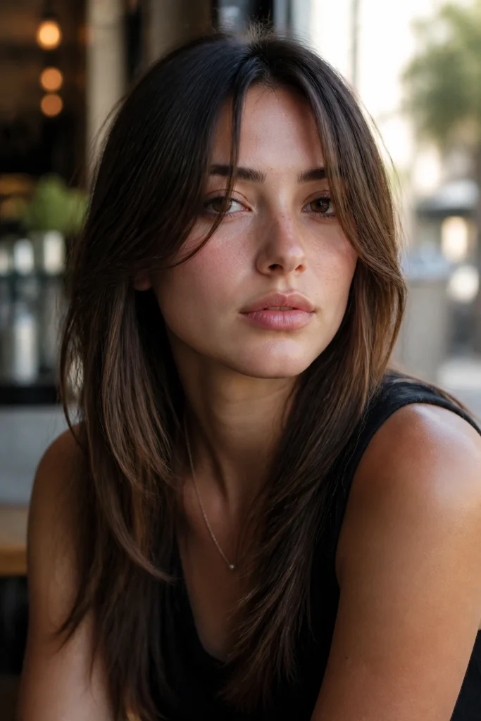 22 Wispy Layers for Straight Hair and Square Faces
