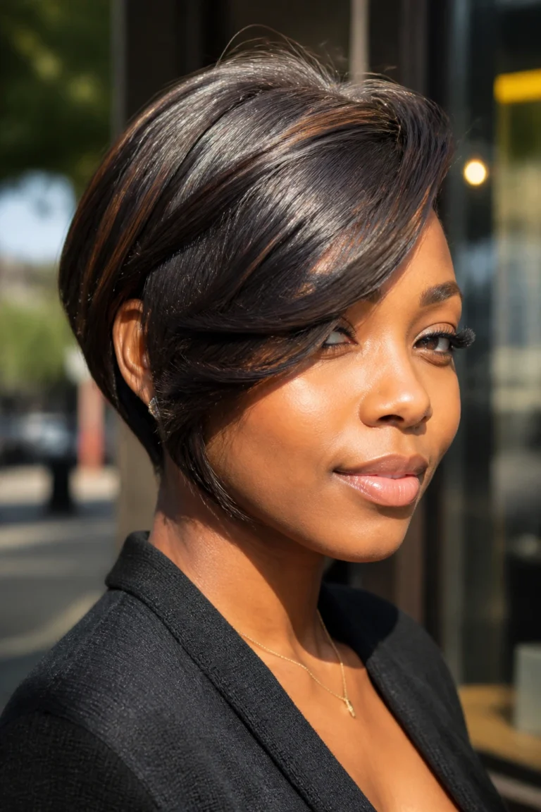 22 Long Bangs for Black Women with Fine Hair