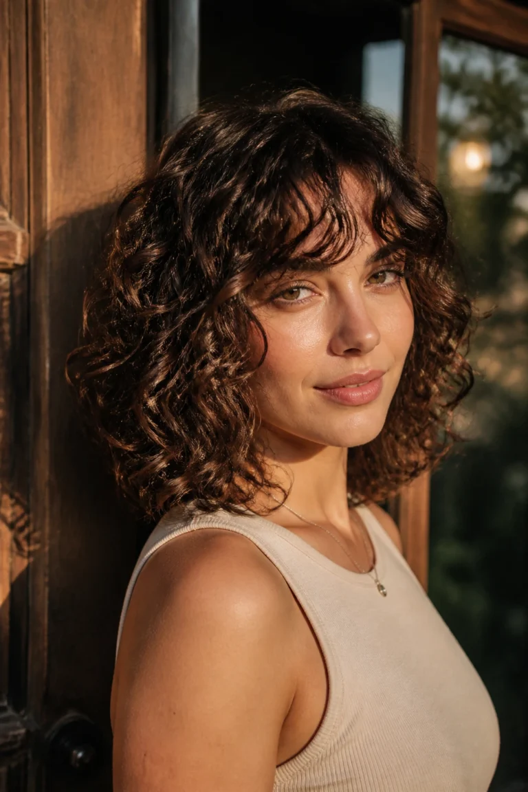 22 Shaggy Lobs for Curly Hair and Oval Faces