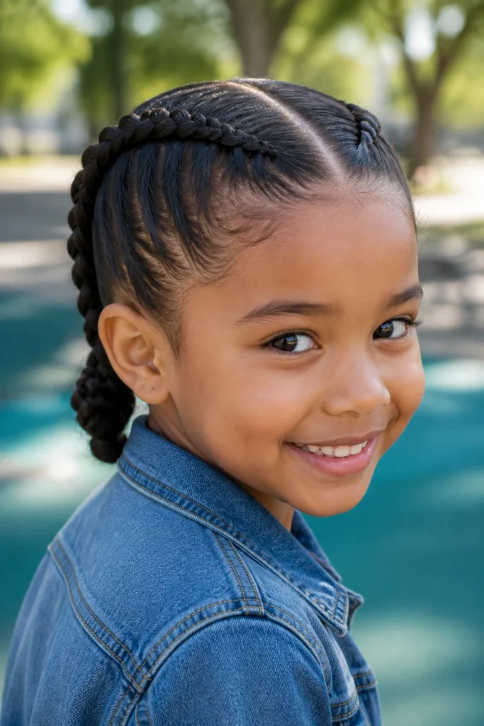 18 Braided Hairstyles for Kids with Thick Hair
