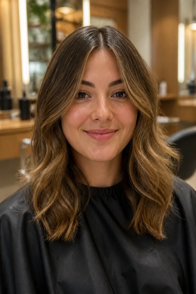 22 Long Hairstyles for Wavy Hair and Round Faces