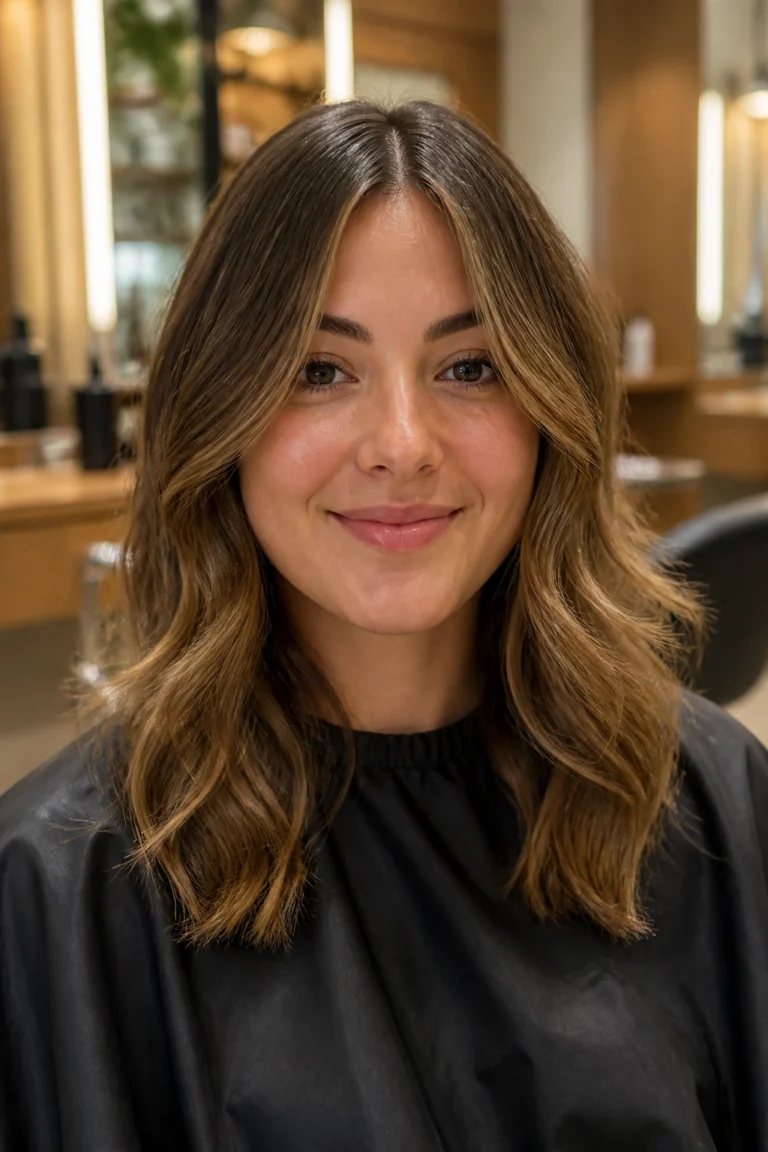 22 Long Hairstyles for Wavy Hair and Round Faces