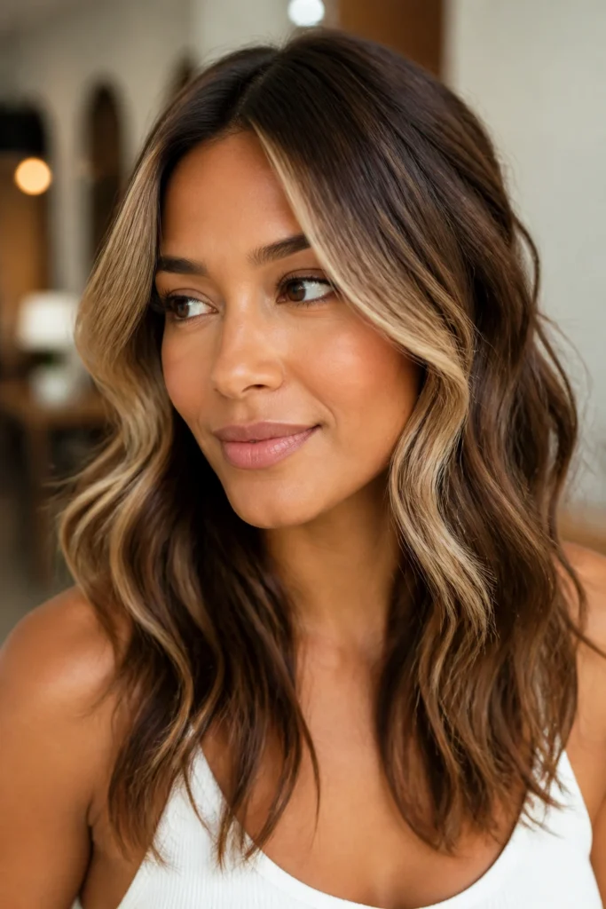 25 Soft Caramel Hairstyles for Medium Skin Tones