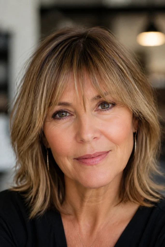 25 Wispy Bangs for Women Over 40 with Fine Hair
