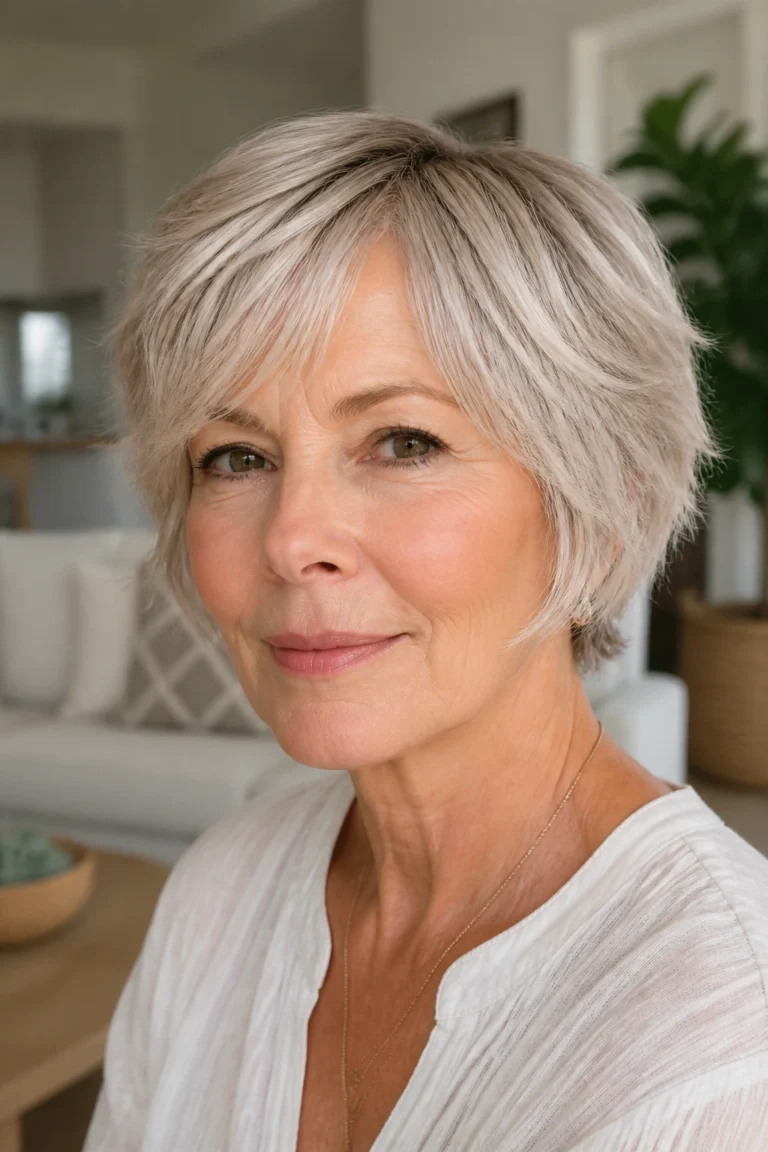 18 Short Fine Hairstyles for Women Over 60