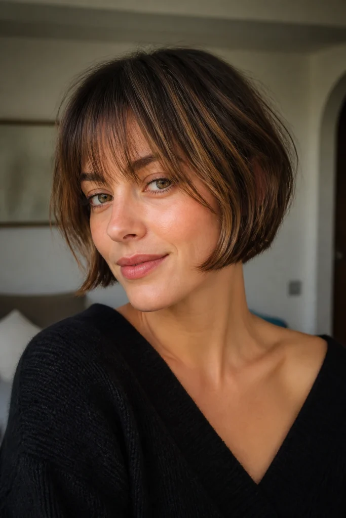 25 Trends Hairstyles for Thin Hair with Caramel Highlights