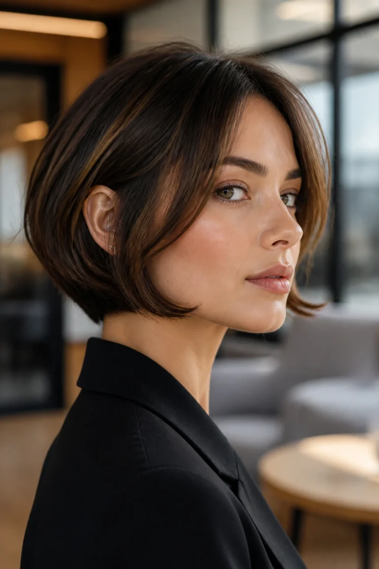 25 Sleek Professional Haircuts for Work with Soft Layers