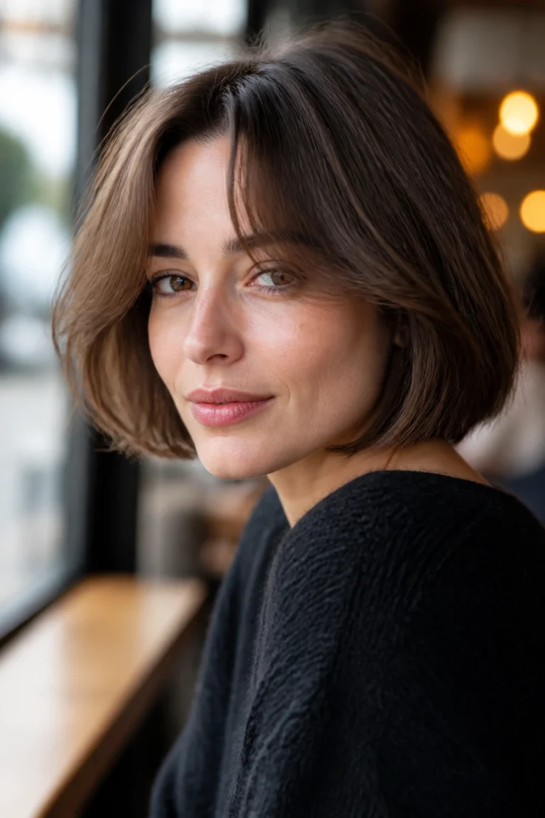 22 Trendy Haircuts for Short Hair and Heart-Shaped Faces