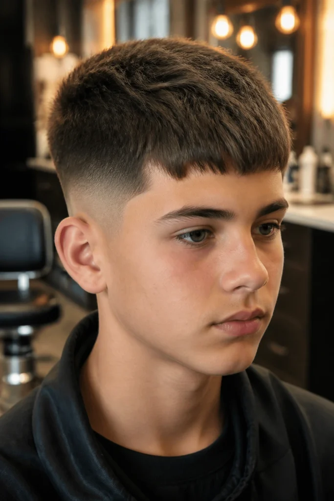 18 Short Haircuts for Boys with Thick Hair
