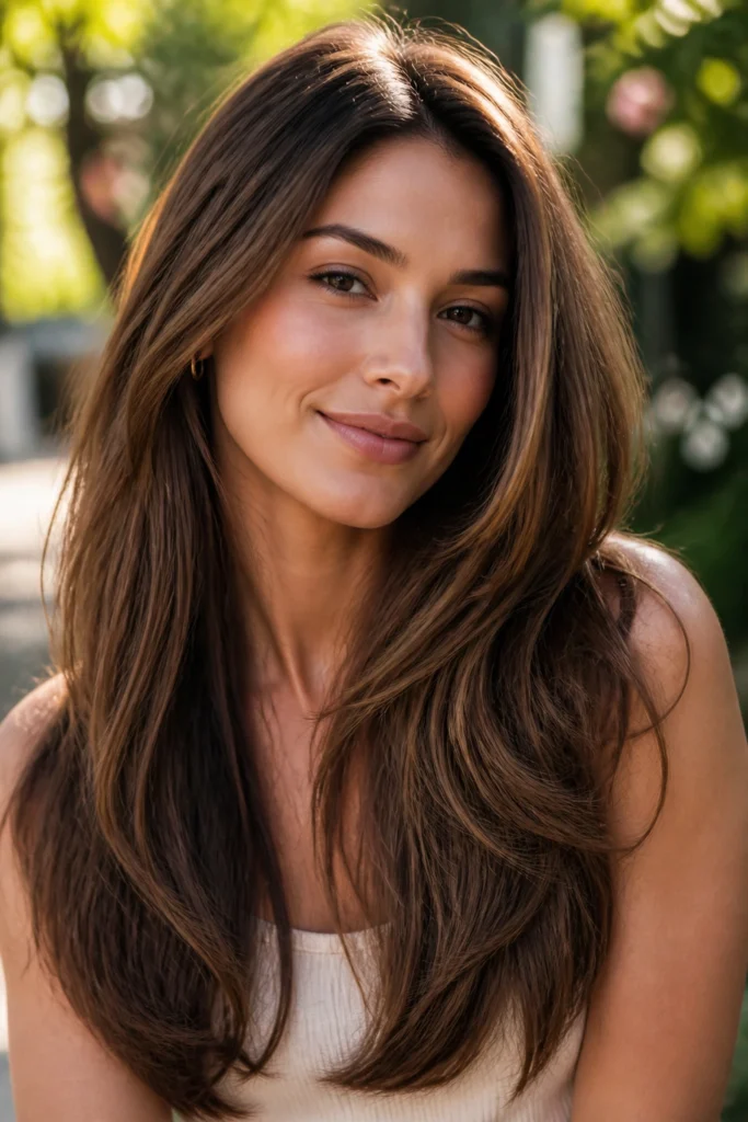 25 Long Length Hairstyles for Thin Hair with Soft Layers