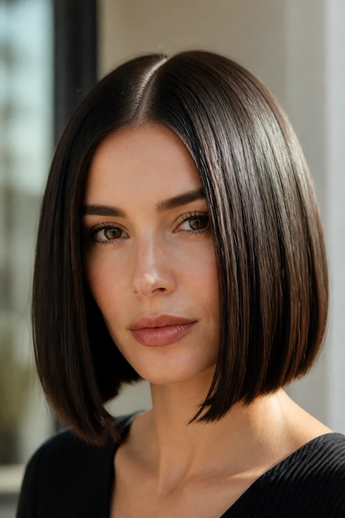 25 Sleek Bobs for Thin Hair and Oval Faces