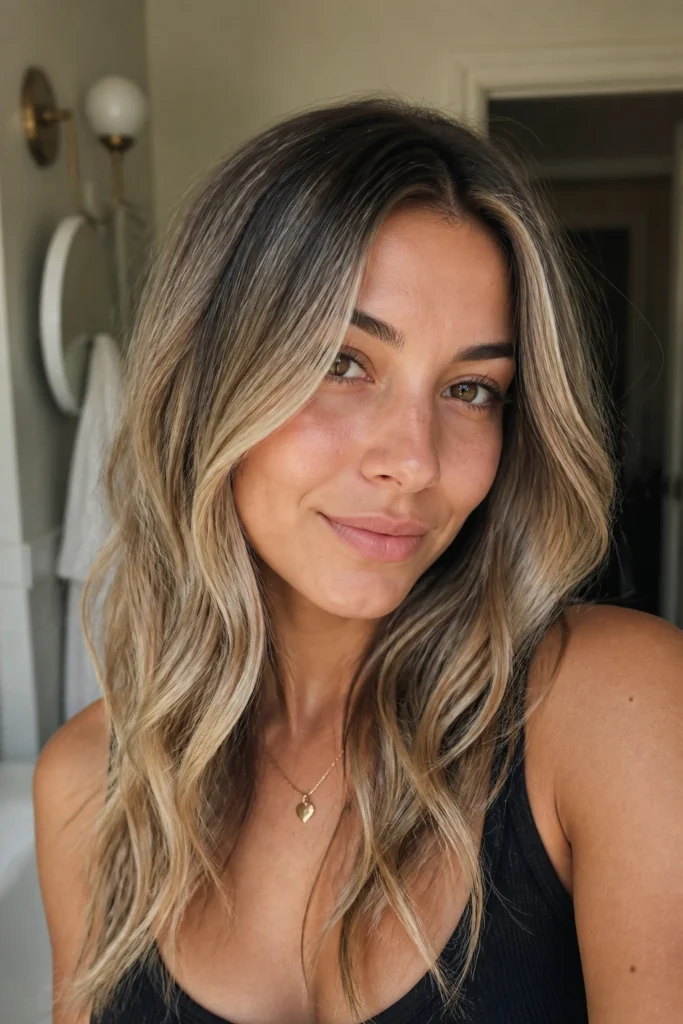 28 Neutral Light Blonde Hairstyles for Dark Hair