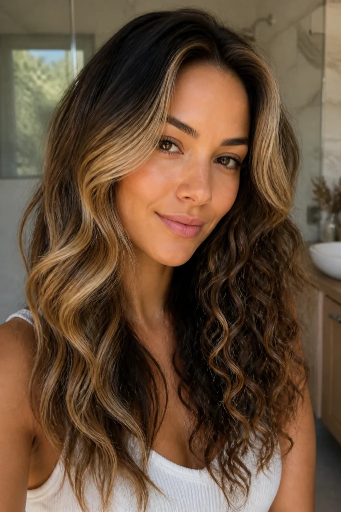 25 Blonde Highlights for Tan Skin and Heart-Shaped Faces