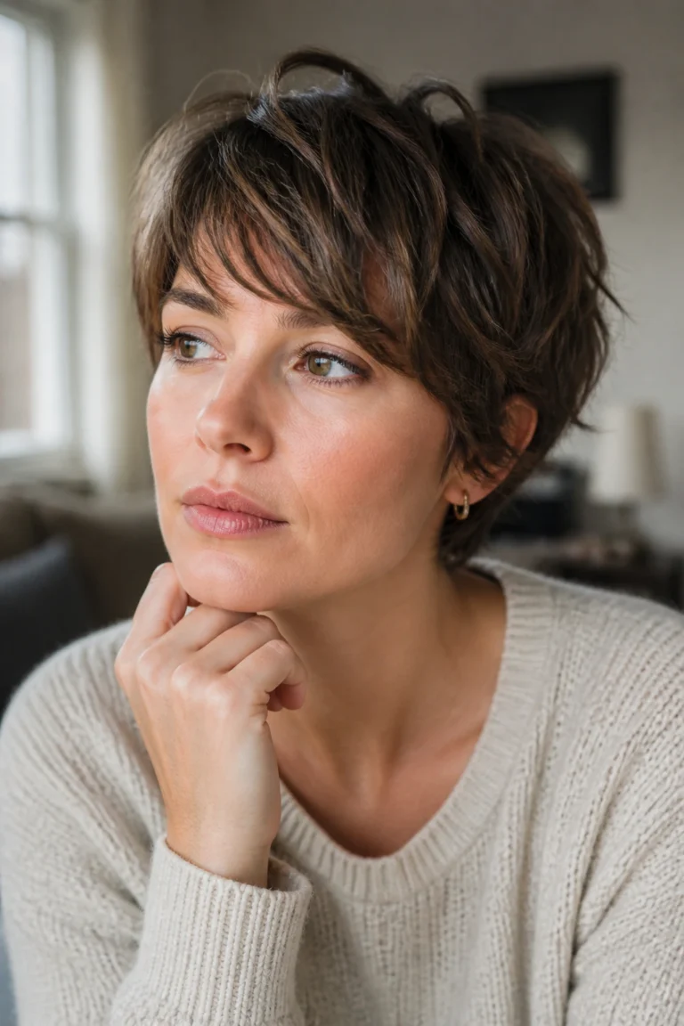 18 Rock Medium Hairstyles for Short Hair with Fine Hair