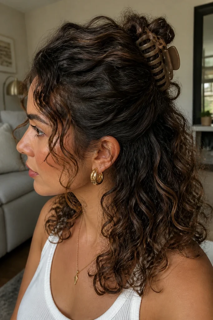25 Define Hairstyles for Curly Hair with Beachy Waves