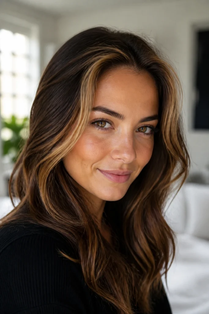 28 Caramel Mocha Hair Color Ideas for Brunettes