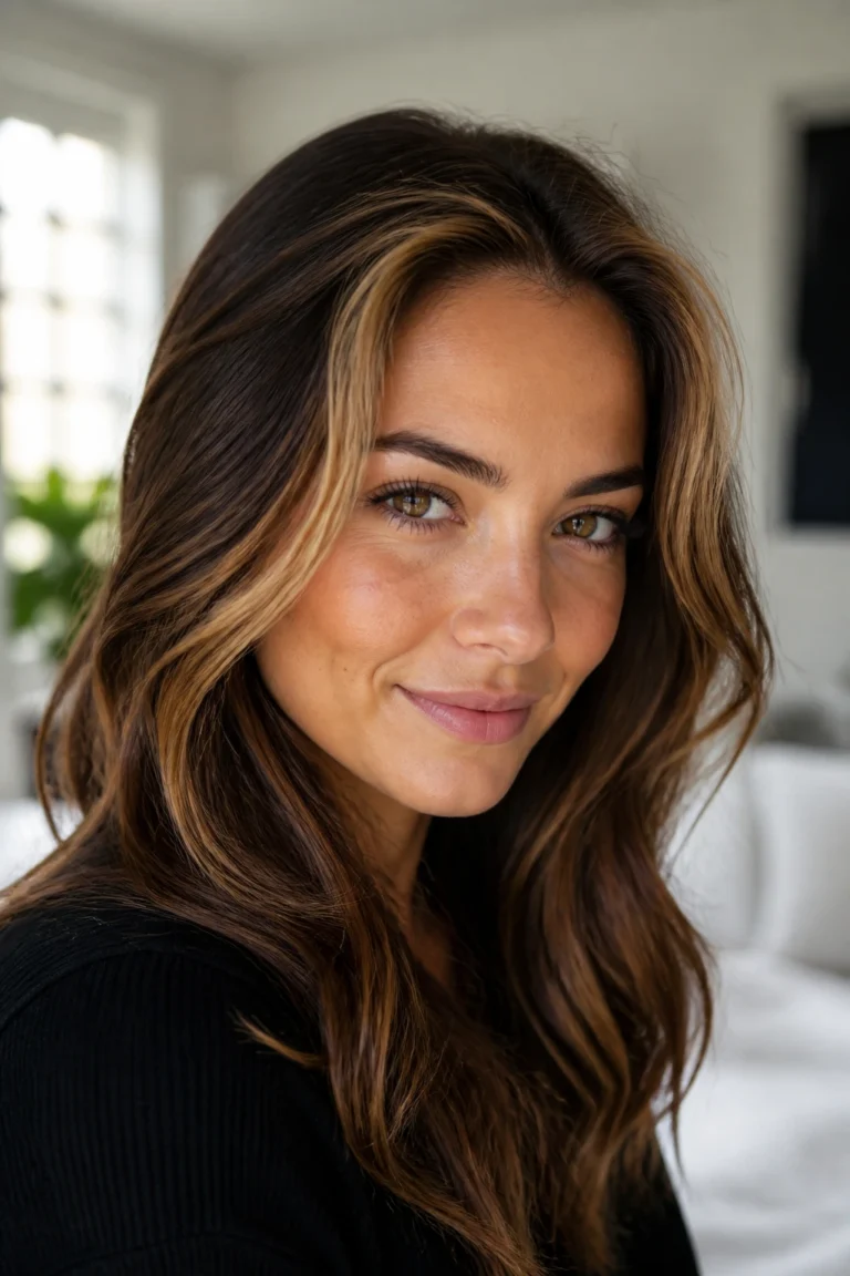 28 Caramel Mocha Hair Color Ideas for Brunettes